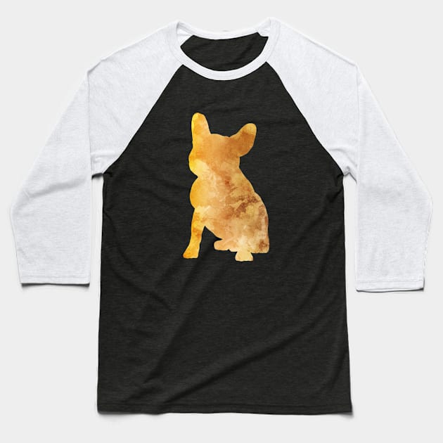 Frenchie Baseball T-Shirt by TheJollyMarten